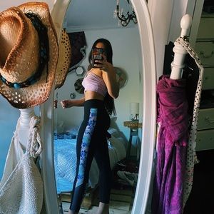 pink nation leggings